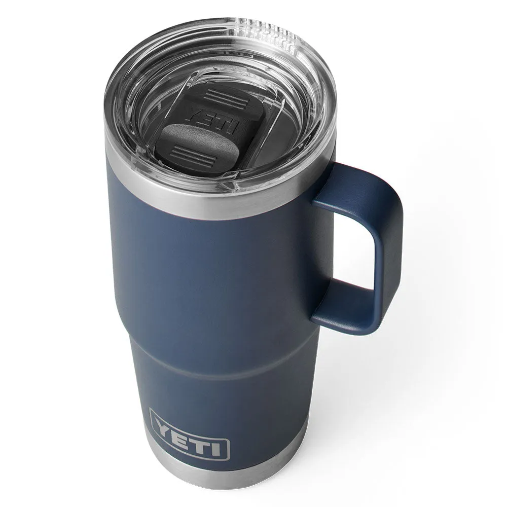 YETI RAMBLER 20 OZ NAVY TRAVEL MUG