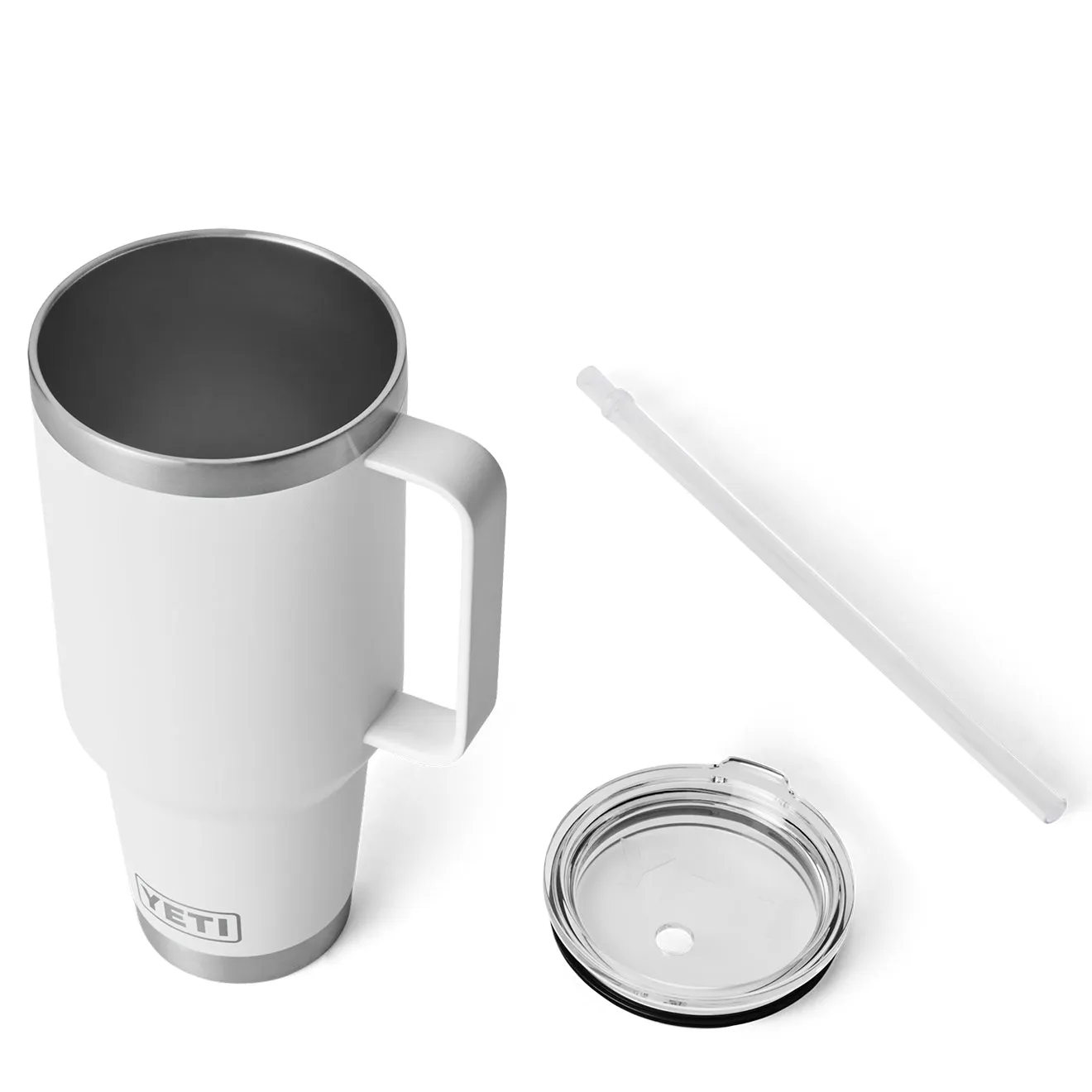 YETI Rambler 42oz Straw Mug White