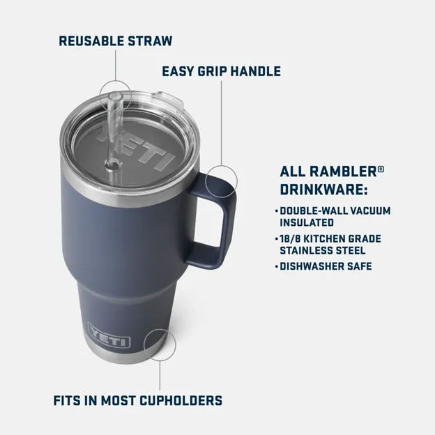 YETI Rambler Straw Mug 42oz